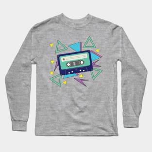 Cassette Tape 90s Nineties Shirt Long Sleeve T-Shirt